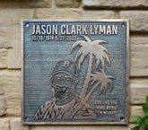 Personalized Solid Bronze Address Plaque